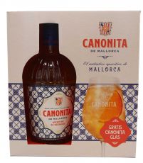 Canonita De Mallorca Aperitivo GePa mit Glas